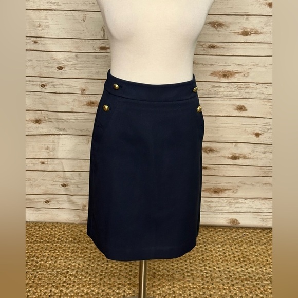 LOFT sailor pencil skirt - Picture 1 of 6